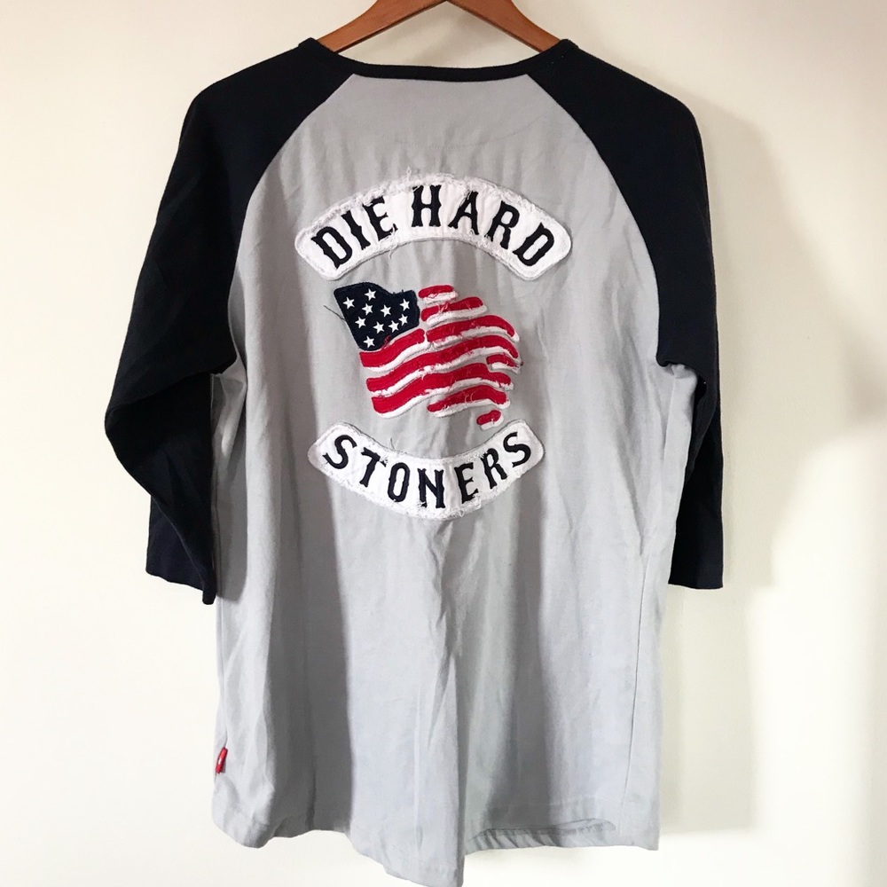 Hudson Outerwear Die Hard Stoners Baseball Tee